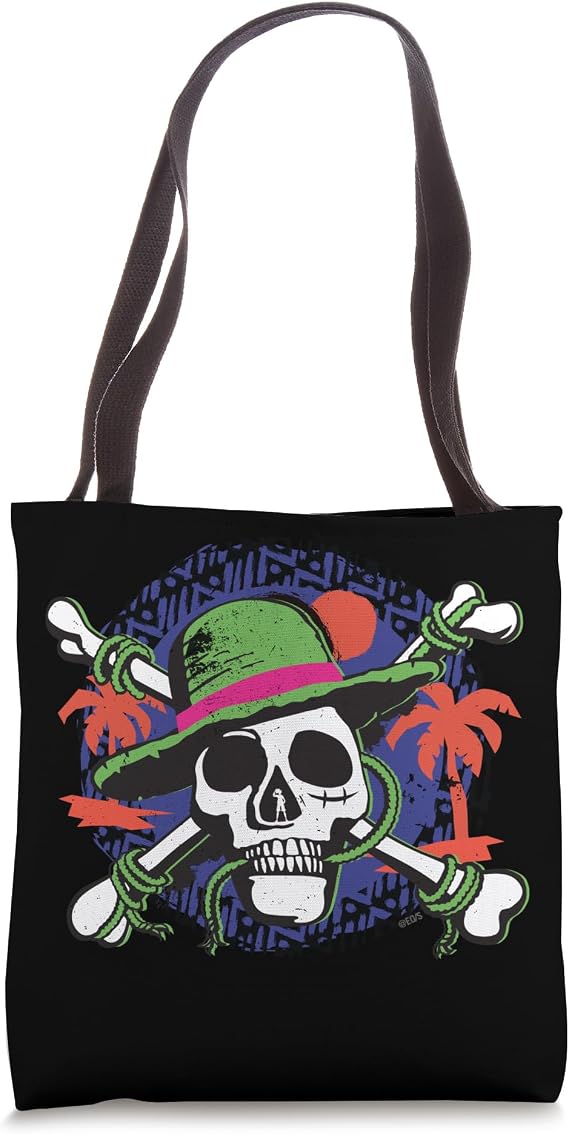 One Piece Straw Hat Pirates Officially Licensed Tote Bag