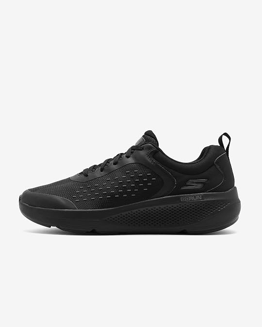 Skechers GO RUN ELEVATE - VANDURA Erkek Siyah Koşu Ayakkabısı Yürüyüş AyakkabısıErkek