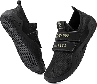 Fitness Shoes Deadlift Shoes Cross-Trainer Sneakers for Men and Women