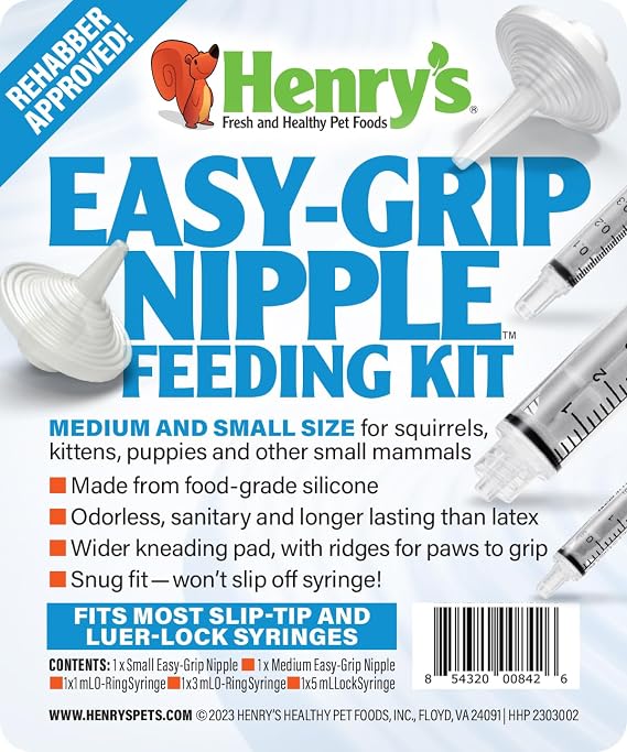 Henry's Easy-Grip Nipple Feeding Kit