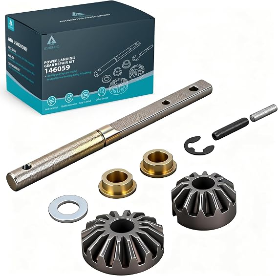 146059 Power Landing Gear Repair Kit Fit for 5th Wheel RV Lead Leg Fit for Lippert Venture Landing Gear Systems