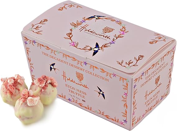 Holdsworth Chocolates - Decadent Dessert - Eton Mess Handmade Truffles - 110g