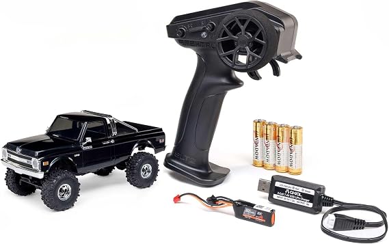Axial SCX30 Chevrolet K10 4X4 RTR RC Truck 1/30, Black