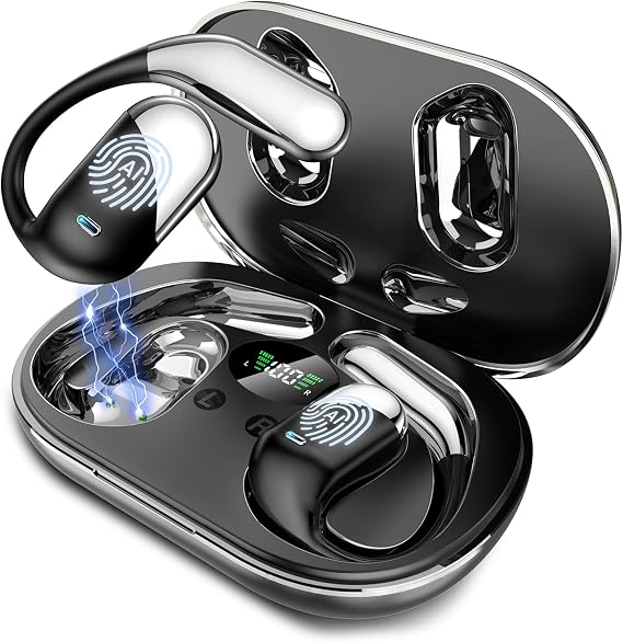 Paekole Two-Way AI Translation Earbuds, 198 Languages Real-Time Translator Earphones with Charging Case