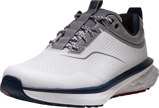 FootJoy Mens FJ Quantum Waterproof Leather Spikeless Golf Shoes