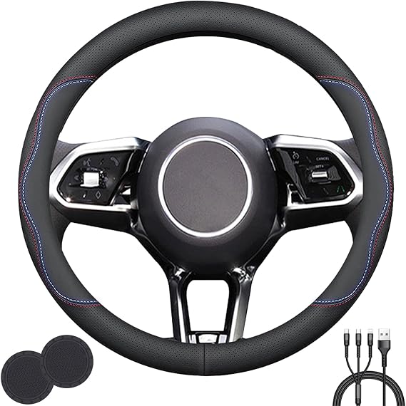 Universal Steering Wheel Cover for 14.5"-15" Steering Wheel