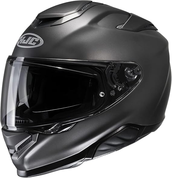 Hjc RPHA 71 Solid Helmet Semi Flat Titanium X-Large Silver Semi Flat Titanium