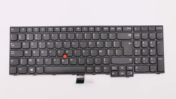 Replacement Belgian Non-Backlit Keyboard for Lenovo Thinkpad E570 E575 E570C