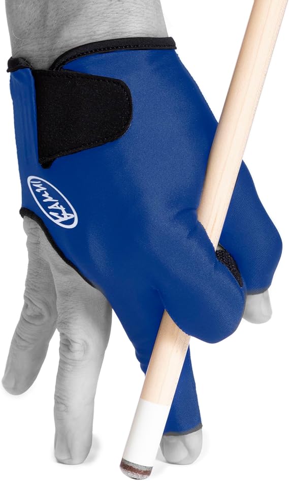 Kamui Billiard GLOVE QuickDry, for RIGHT Hand, Blue (XL)