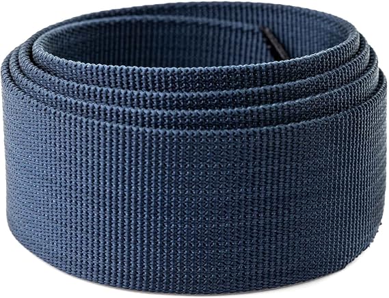 GRIP6 Belt Straps Durable No-Hole EDC Strap for Men & Women, Lightweight, Comfortable, Versatile Made in USA