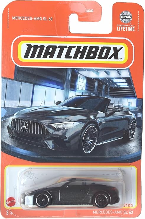 Matchbox Mercedes AMG SL 63, Gray 72/100