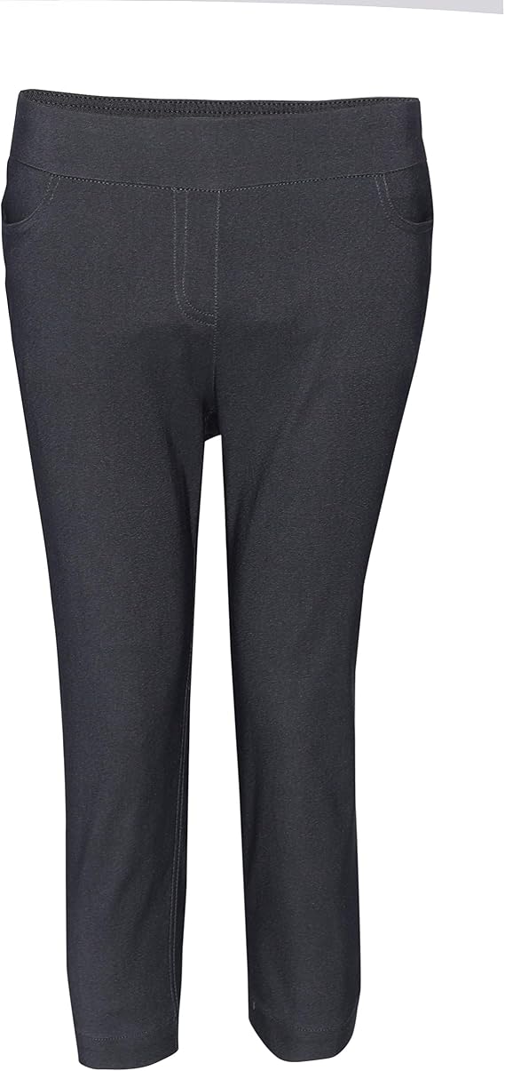 SLIM-SATION Golf Women's Pull-On Capri Pants 4-Way Stretch