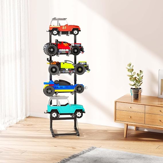 RC Car Stand Metal Black