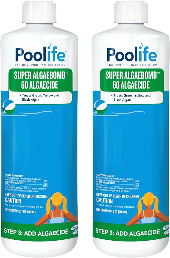 poolife Super Algae Bomb 60 (1 qt) (2 Pack)