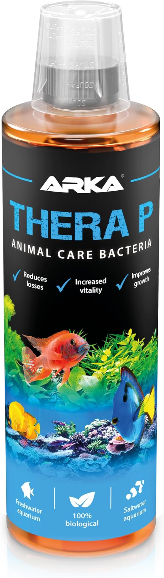 Fish Care Aquarium 473 ml - TheraP Probiotic Culture Vitality Boost