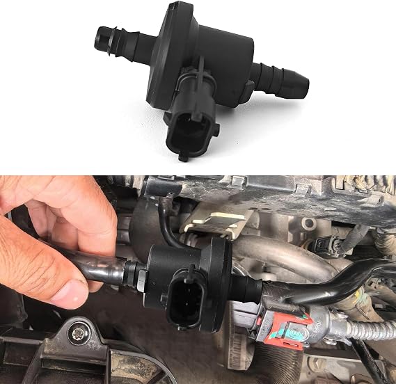 0280142500 Vapor Canister Purge Valve Compatible with Ford Fiesta 1.6L 2014-2019 Focus 2.0L 2.3L Escape 2.0L Replaces# BV61-9G866-AA, BV619G866AA