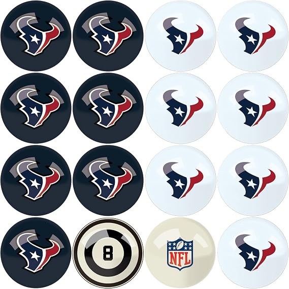 Imperial NFL Billiard Ball Set with Numbers