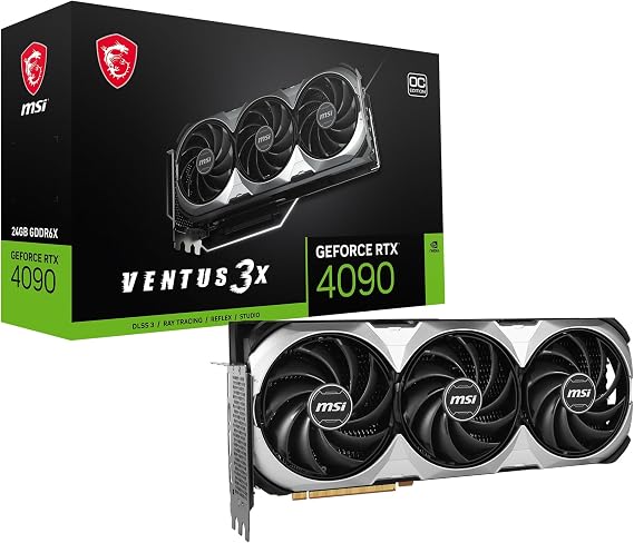 MSI NVIDIA GeForce RTX 4090 Graphic Card - 24 GB GDDR6X