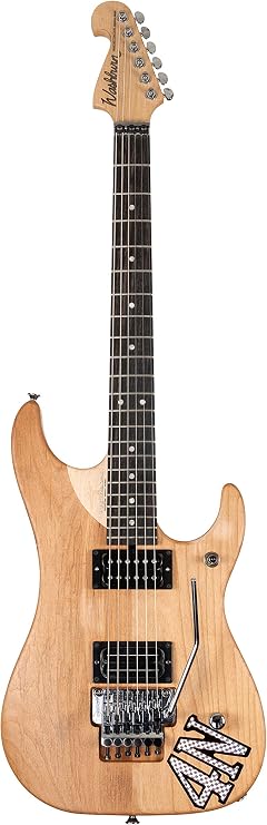 Washburn USA Custom Shop 6 String Solid-Body Electric Guitar, Right, Matte Natural (4N-D)