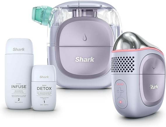 Shark FacialPro Glow + DePuffi 2-in-1 Facial & Contrast Therapy, FH320PL