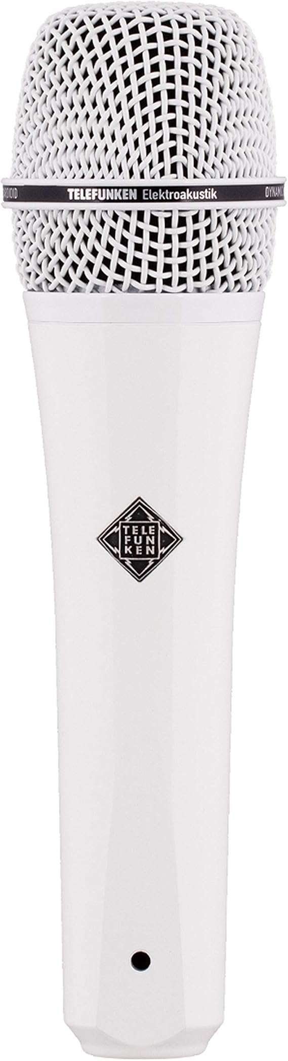 Telefunken M80 | Handheld Dynamic Cardioid Microphone Solid Color Finish Frequency Range 30Hz / 18kHz Impedance 200 ohms (White)