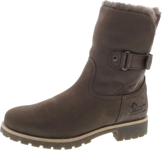 Panama Jack Felia Igloo Women's Warm Lined Biker Boots Calf Length Boots Ankle Boots