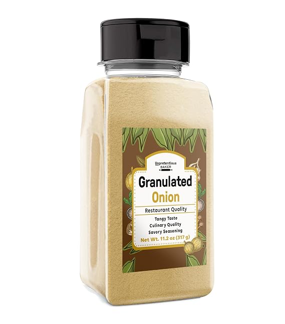 Granulated Onion (2 Cups) Cebolla Granulada, Dehydrated Culinary Seasoning