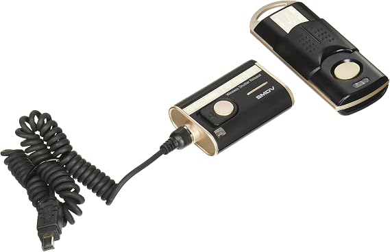 SMDV RFN-4 Wireless Remote Shutter Release Cable for Nikon D90, D3100, D3200, D5000, D5100, D7000, Fully Compatible with Nikon MC-DC2