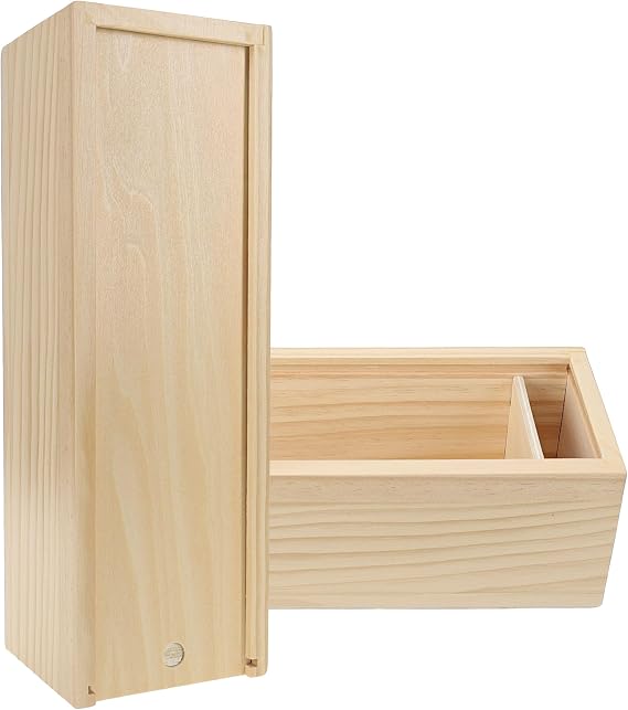WE Games Wooden Box -12 x 4 x 4 inches