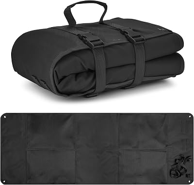 VicBre Shooting Mat, Non-Slip Moisture-Proof Folded Pad with Carry Strap for Range Shooting Hunting Camping