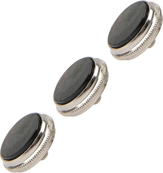 3Pcs Yootones Trumpet Valve Finger Buttons Musical Instruments Accessories Compatible with Trumpet Finger Button Musical Instruments Replacement Parts (Black)
