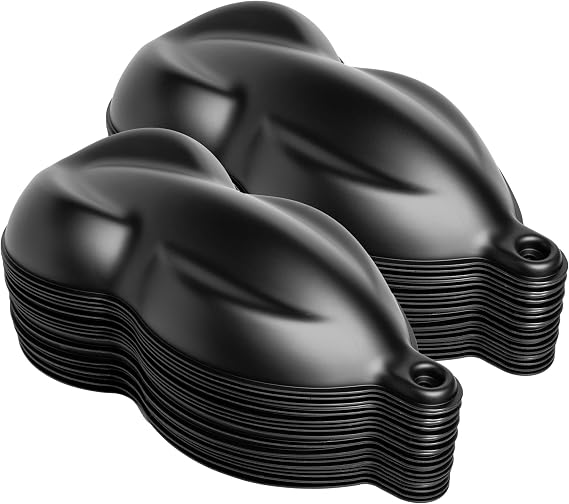 Speed Shapes (50) Black Plastic Car Models for Auto Paint Display, Wrap and Tint Sample Display | Made in USA