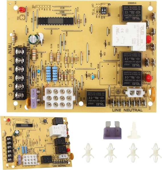 New Upgrade 50A55-743 Furnace Control Board, | Replacement for Amana/Goodman Furnace Control Circuit Board PCBBF112S, 0130F00005S, B18099-26, PCBBF123S, PCBBF110S