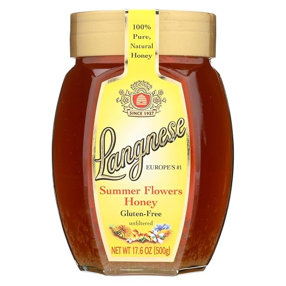 Langnese Summer Flowers Honey Jar, 17.6 Ounce (Pack of 1)