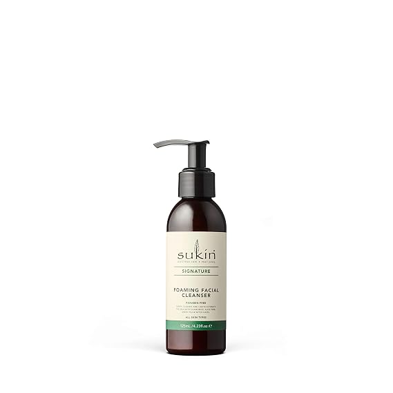 Sukin Cream Cleanser Cap, 4.23 Fluid Ounce