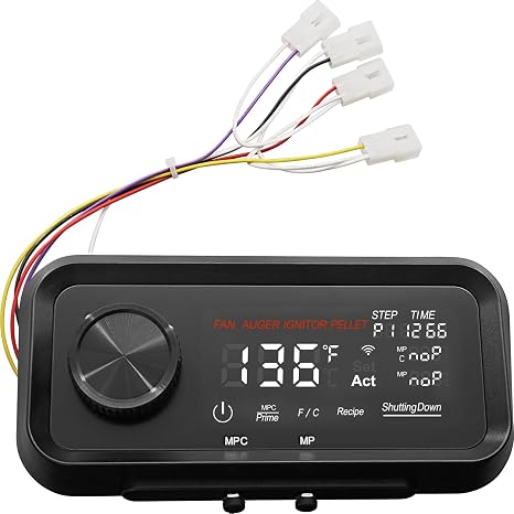 Digital PID Control Board Replacement Parts for Pit Boss Pro Series II 850 Wood Pellet Grill, Advanced PID Controller Delivers Even Temp Compatible with PB850PS2, Replacement Part: 80146