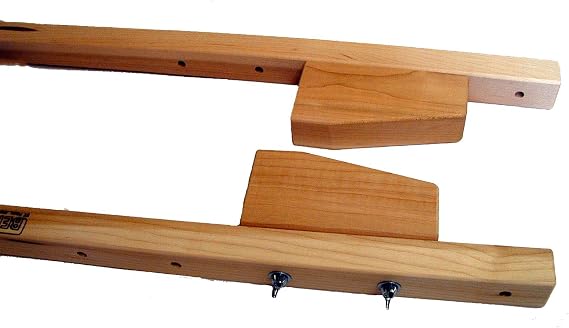 Beka Maple Wood Stilts - 47.5 Inch, Unisex, Ages 6+, Indoor Use, Develop Balance & Coordination Skills