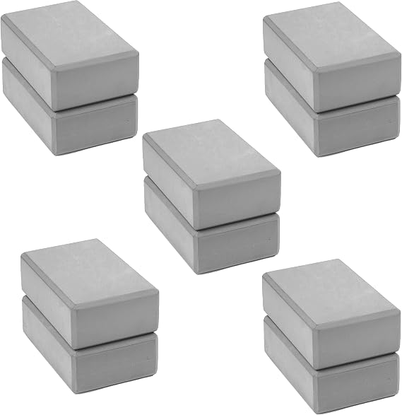 3in Foam Bulk Yoga Blocks, 10 Pack