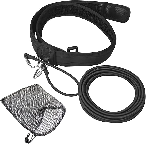 Swim Resistance Belt - Swim Tether & Training Leash