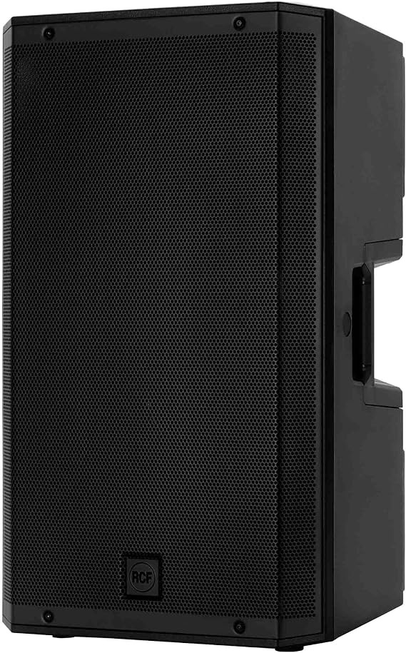 RCF 2100W, 15" Powered PA Speaker, Professional Active Loudspeaker, 4" Voice Coil, High Output 135 dB SPL, DJ Monitor Speakers for Stage and Outdoor Party, Horn Loaded Vocal Clarity Cabinet - ART945A