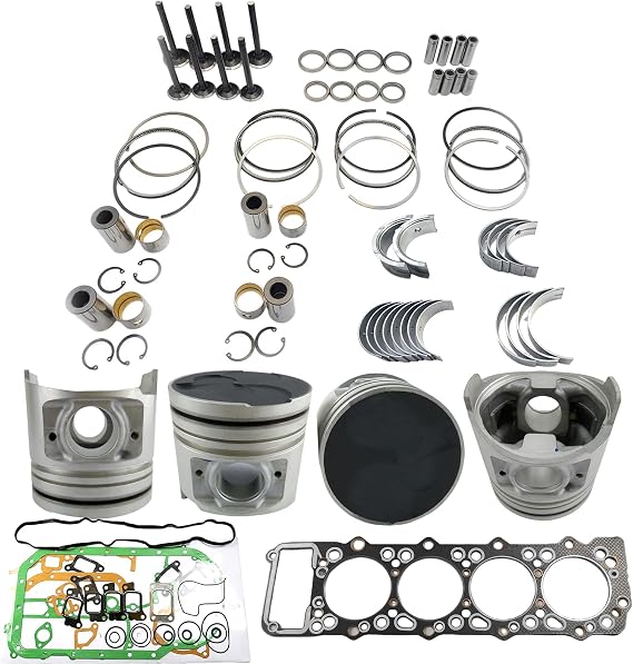 4M40 Overhaul Rebuild Kit (No cylinder liner) For Mitsubishi 4M40 4M40T 4M40TD Engine Pajero FB501 FD511 L200 Repair PAJERO TRITON MK NM For CAT 305.5 306 307B 307C 307D 308C 308D ME201780