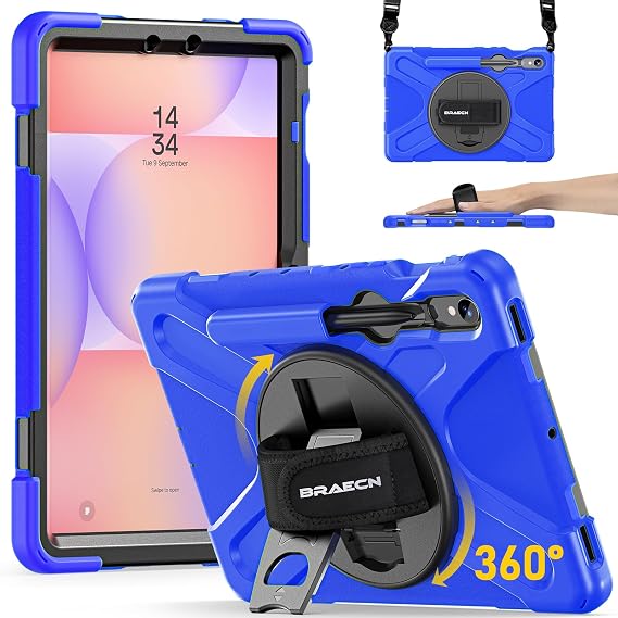 BRAECN Case for Samsung Galaxy Tab S10 Lite/ S10 FE/ S9 FE 5G/ S9/ S8/ S7