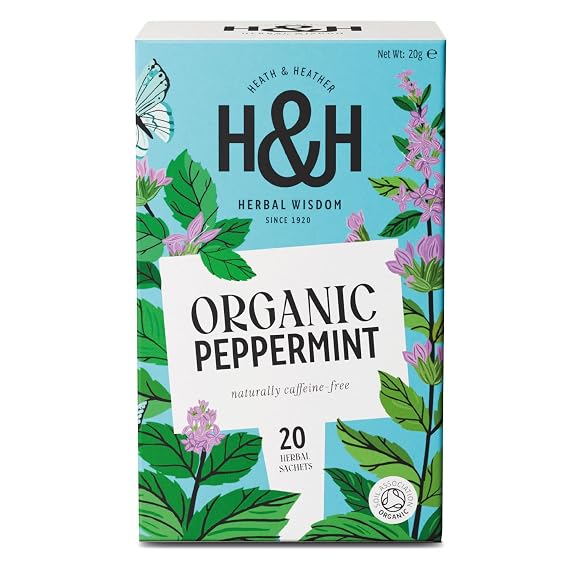 Heath And Heather Organic Peppermint ST&E 20 Bag