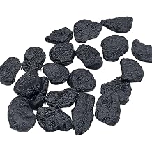 PAKMEZ 100g Bulk Natural Tektite Stone Black Meteorite Specimen Crystal Gemstone Pendant Making Home Decor Natural stones