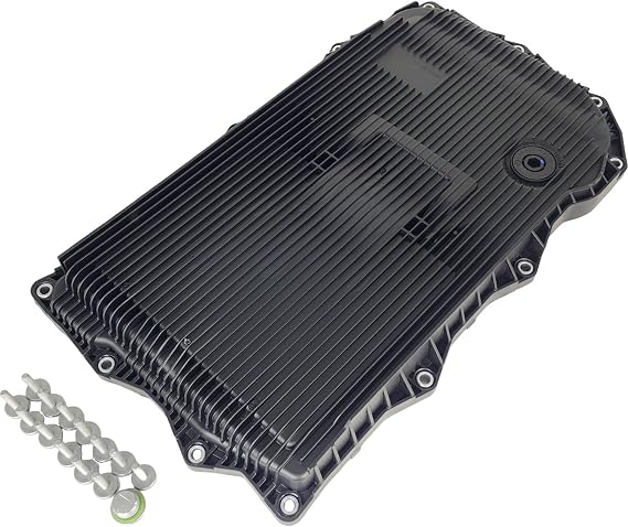 EZROAD Transmission Oil Pan Kit 673003178 68142478AB Compatible with Maserati 13-22 Ghibli Quattroporte Levante Grecale Compatible with Ram 1500 Chrysler 300 Dodge Charger Challenger Jaguar F-Type XF