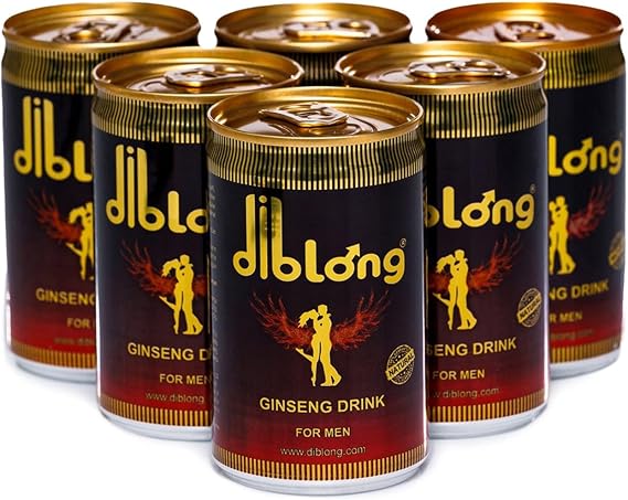 Diblong Ginseng Energy Drink for Men-High Potency (Pack of Six (6x150ml))