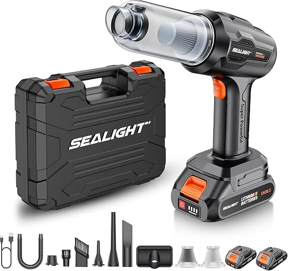 SEALIGHT Handheld Car Vacuum Cordless