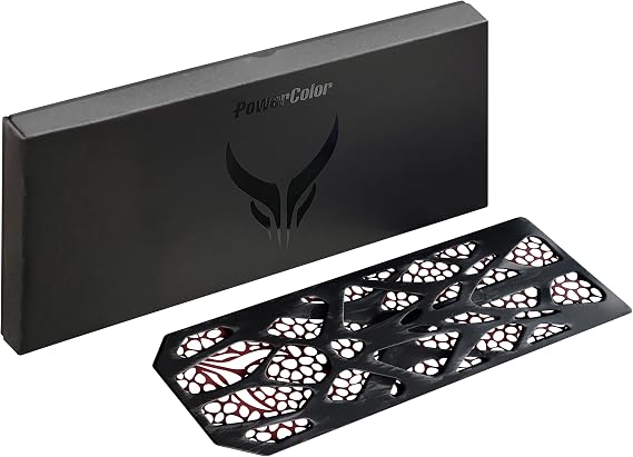 PowerColor Devil Skin Swappable Backplate - Generative (for Red Devil 7000 Series)