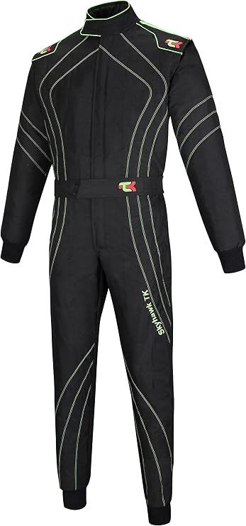 TK Kids Juniors Kart Suit/Race/Rally One Piece Cordura Karting Suit Overall