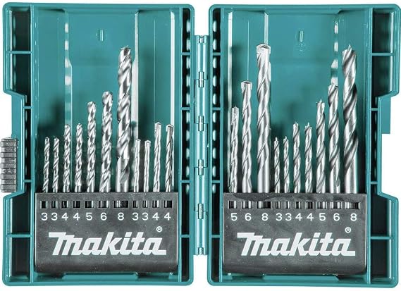 Makita B-44884 21 Pc. Assorted Metric Drill Bit Set